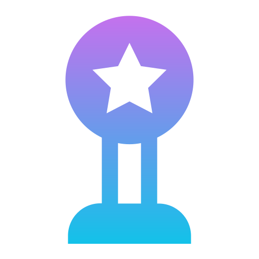 trofee Generic Flat Gradient icoon