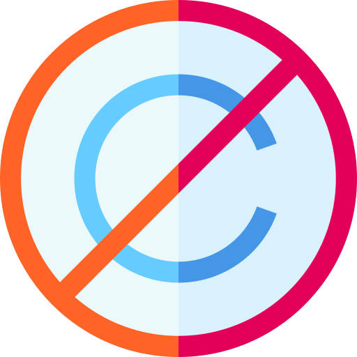 Violation Basic Straight Flat icon