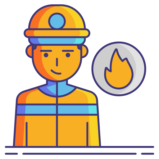 消防 Flaticons Lineal Color icon