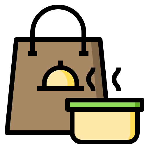 Food pack Catkuro Lineal Color icon