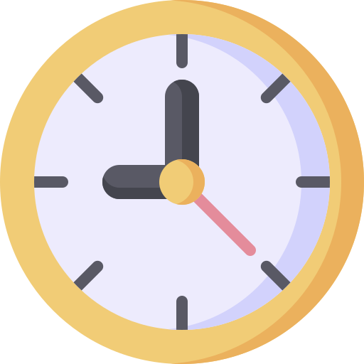Clock bqlqn Flat icon