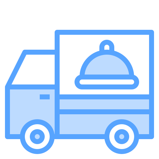 Delivery truck Catkuro Blue icon