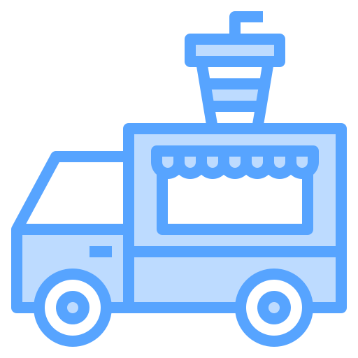 Cargo truck Catkuro Blue icon