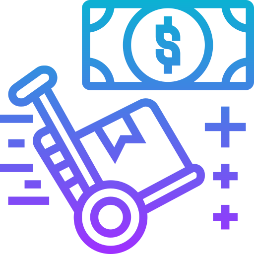 料金 Meticulous Gradient icon