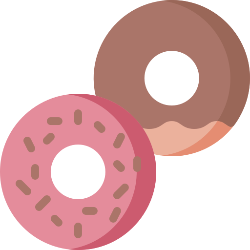 Пончик bqlqn Flat иконка