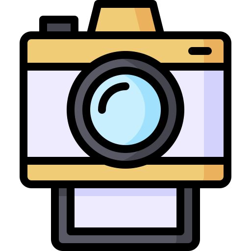 kamera bqlqn Lineal Color icon