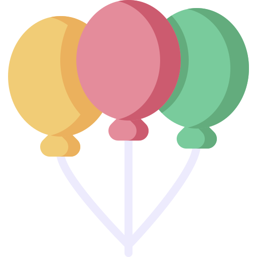 Balloons bqlqn Flat icon