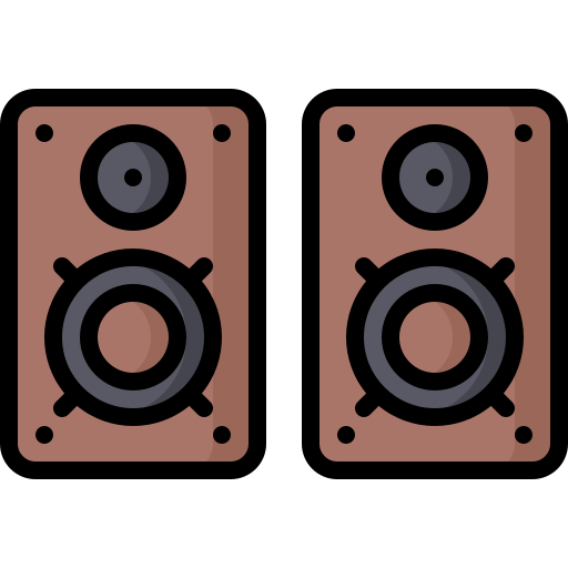 Speakers bqlqn Lineal Color icon