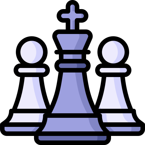szachy bqlqn Lineal Color ikona