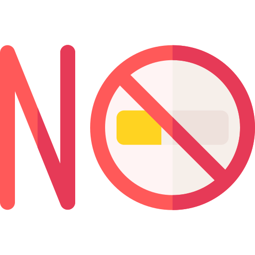 rauchen verboten Basic Rounded Flat icon