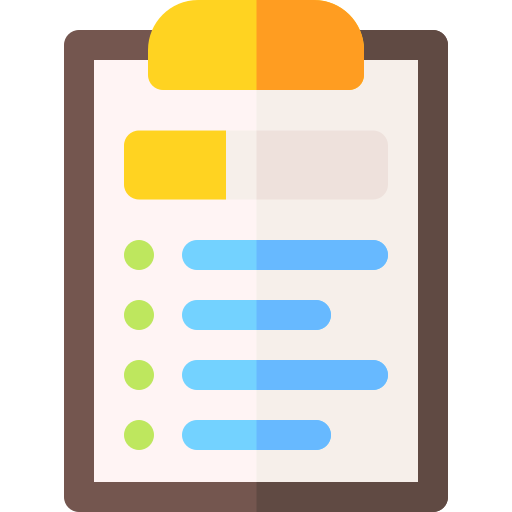 Clipboard Basic Rounded Flat icon