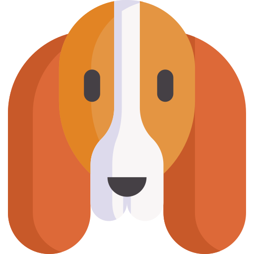basset hound Special Flat icono