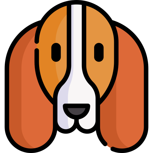 basset-hond Special Lineal color icoon