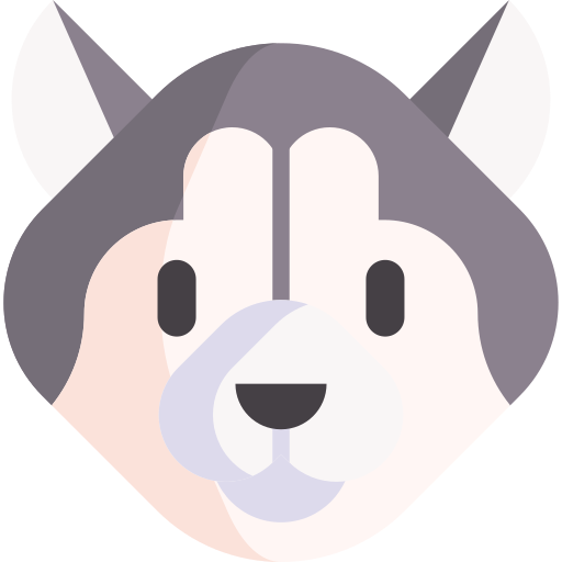 malamute Special Flat icon