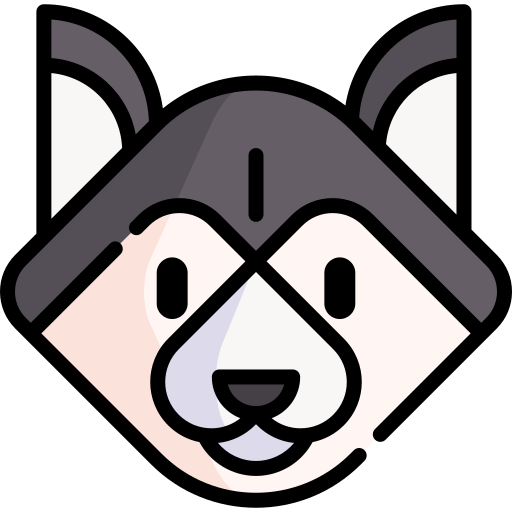 syberyjski husky Special Lineal color ikona