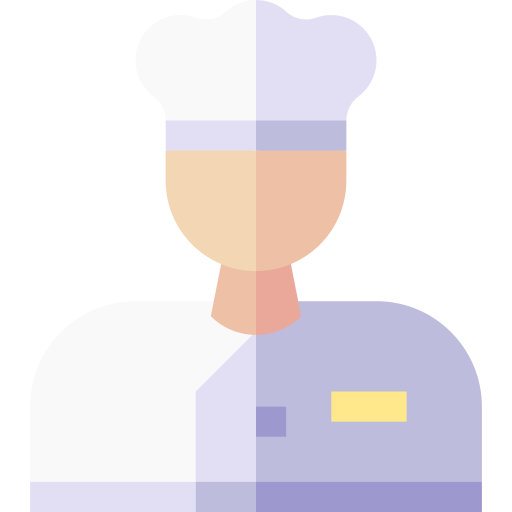 cocinero Basic Straight Flat icono