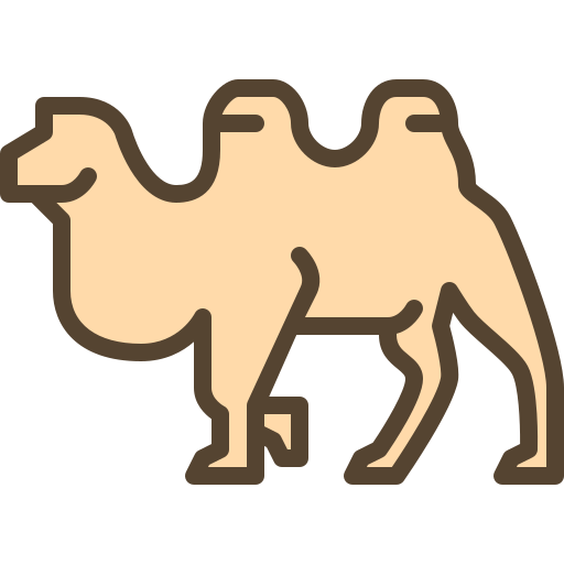 Camel Berkahicon Lineal Color icon