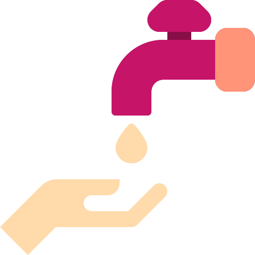 Washing hand Berkahicon Flat icon