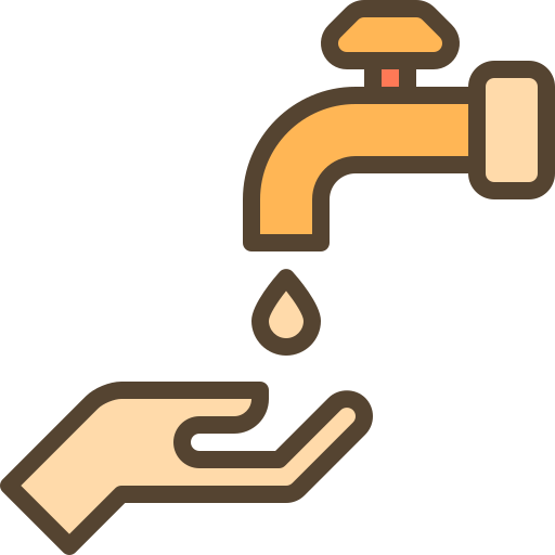 hand waschen Berkahicon Lineal Color icon