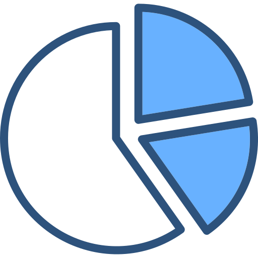 Graph Generic Blue icon