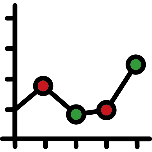 グラフ Generic Outline Color icon