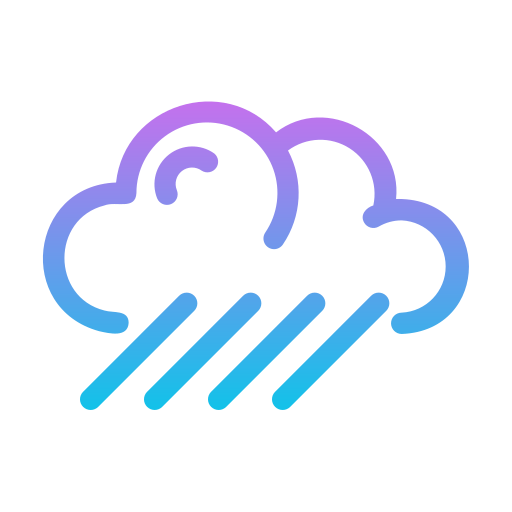 폭우 Generic Gradient icon