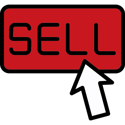 Sell Generic Outline Color icon