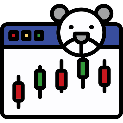 Bear market Generic Outline Color icon