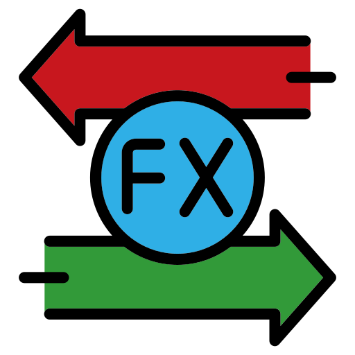 forex Generic Outline Color icono