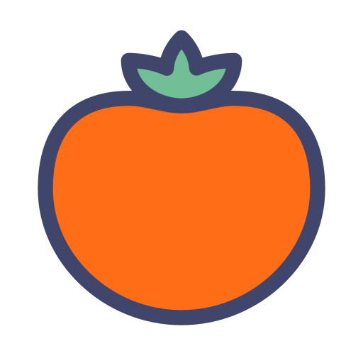 Persimmon Generic Outline Color icon