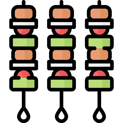 brochette Special Lineal color icon