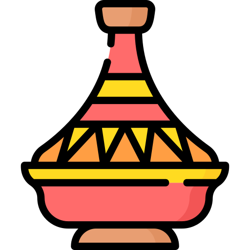 tajine Special Lineal color icona