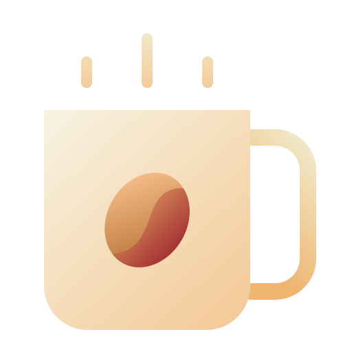 café Generic Flat Gradient icono