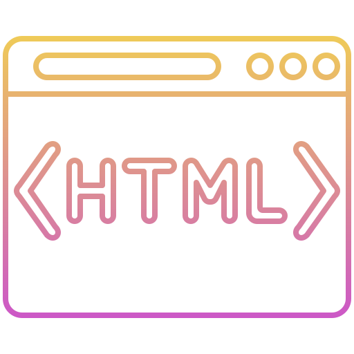 htmlコード Generic Gradient icon