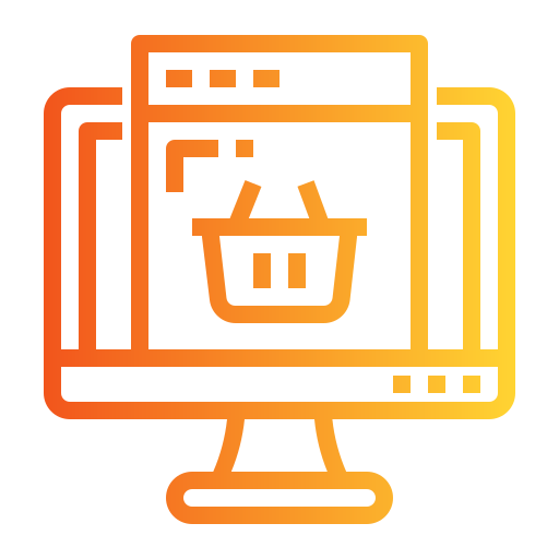 Online shopping Generic Gradient icon