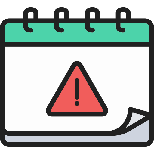 Warning Generic Outline Color icon