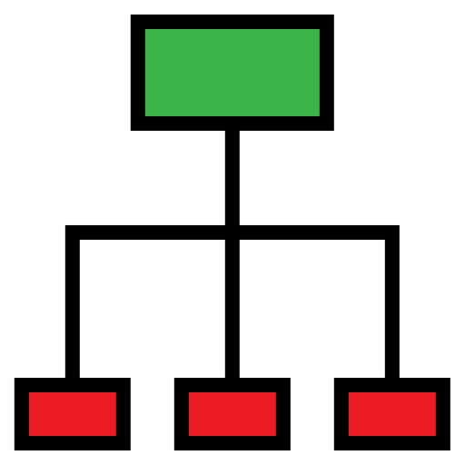 조직자 Generic Outline Color icon