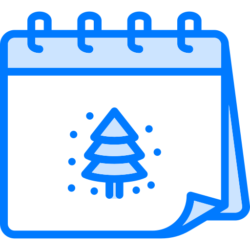 weihnachtstag Generic Blue icon