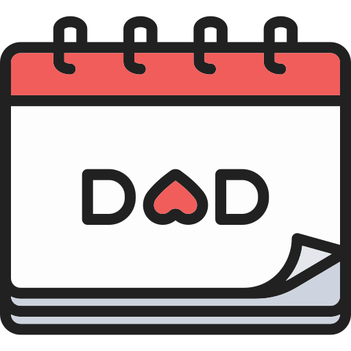 Fathers day Generic Outline Color icon