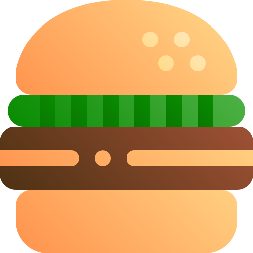 hamburger Generic Flat Gradient icona