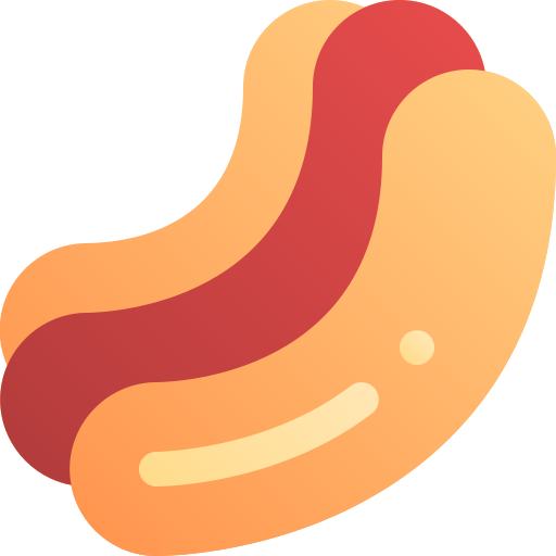 hot dog Generic Flat Gradient icono