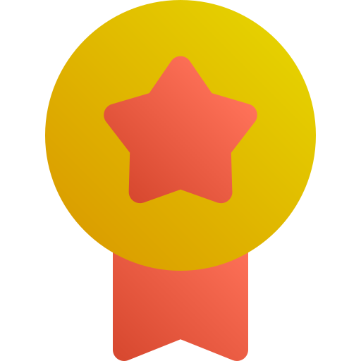 medaille Generic Flat Gradient icoon