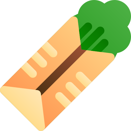 kebab Generic Flat Gradient icona