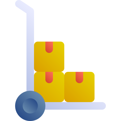 trolley Generic Flat Gradient icoon