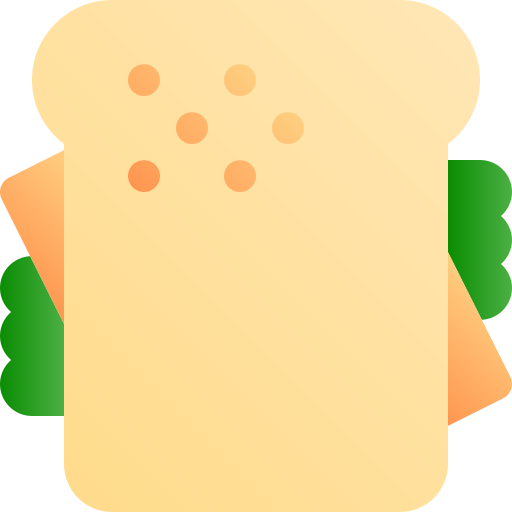 kanapka Generic Flat Gradient ikona