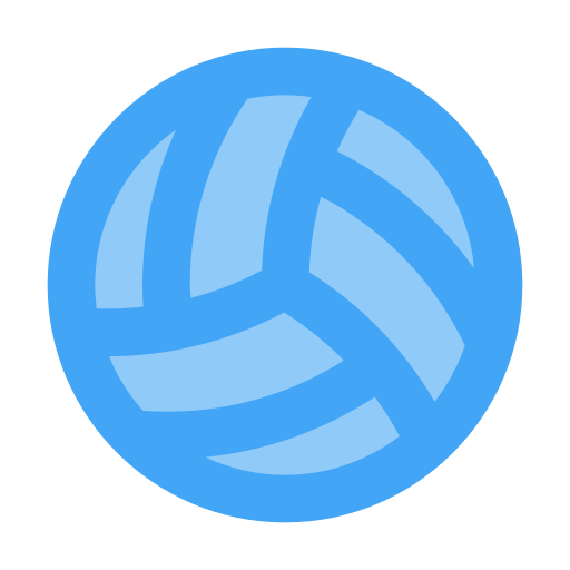 vóleibol Generic Blue icono
