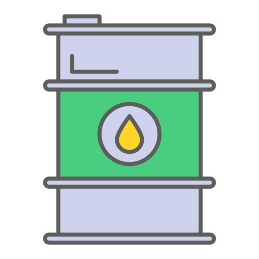 Баррель нефти Generic Outline Color иконка