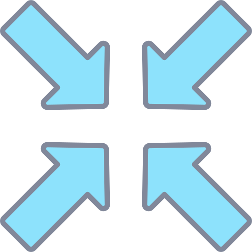 記号を最小化する Generic Outline Color icon