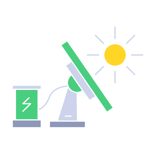 太陽電池 Generic Flat icon