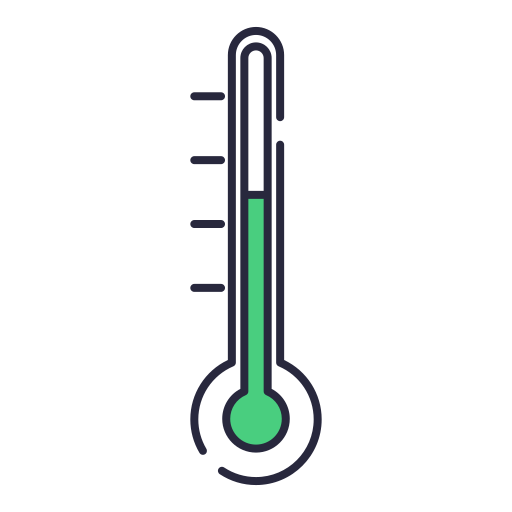 thermometer Generic Fill & Lineal icon